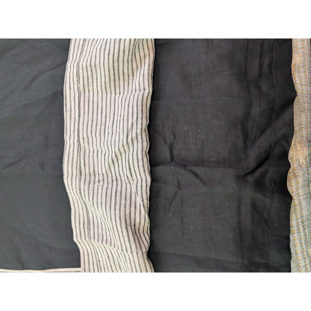 Lisa Bayne Linen Color-blocked Top Size Small - Picture 4 of 9
